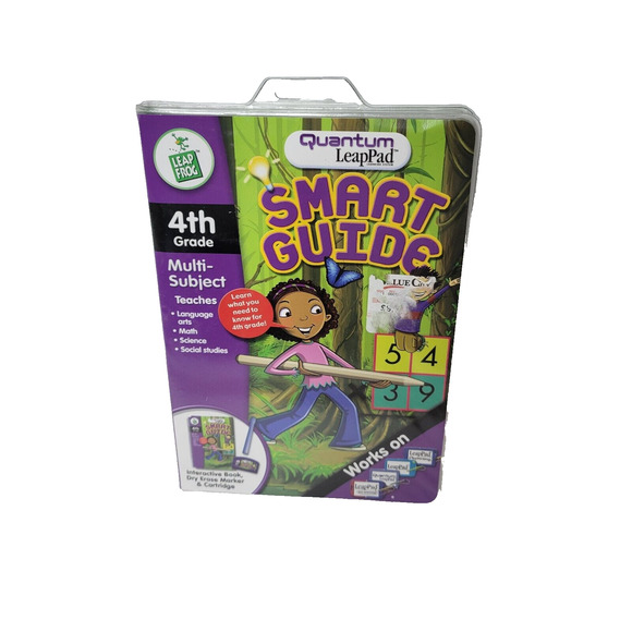 Leap Frog Video Game Quantum Leap Pad Learning Kids Educational School Teacher - Picture 1 of 5